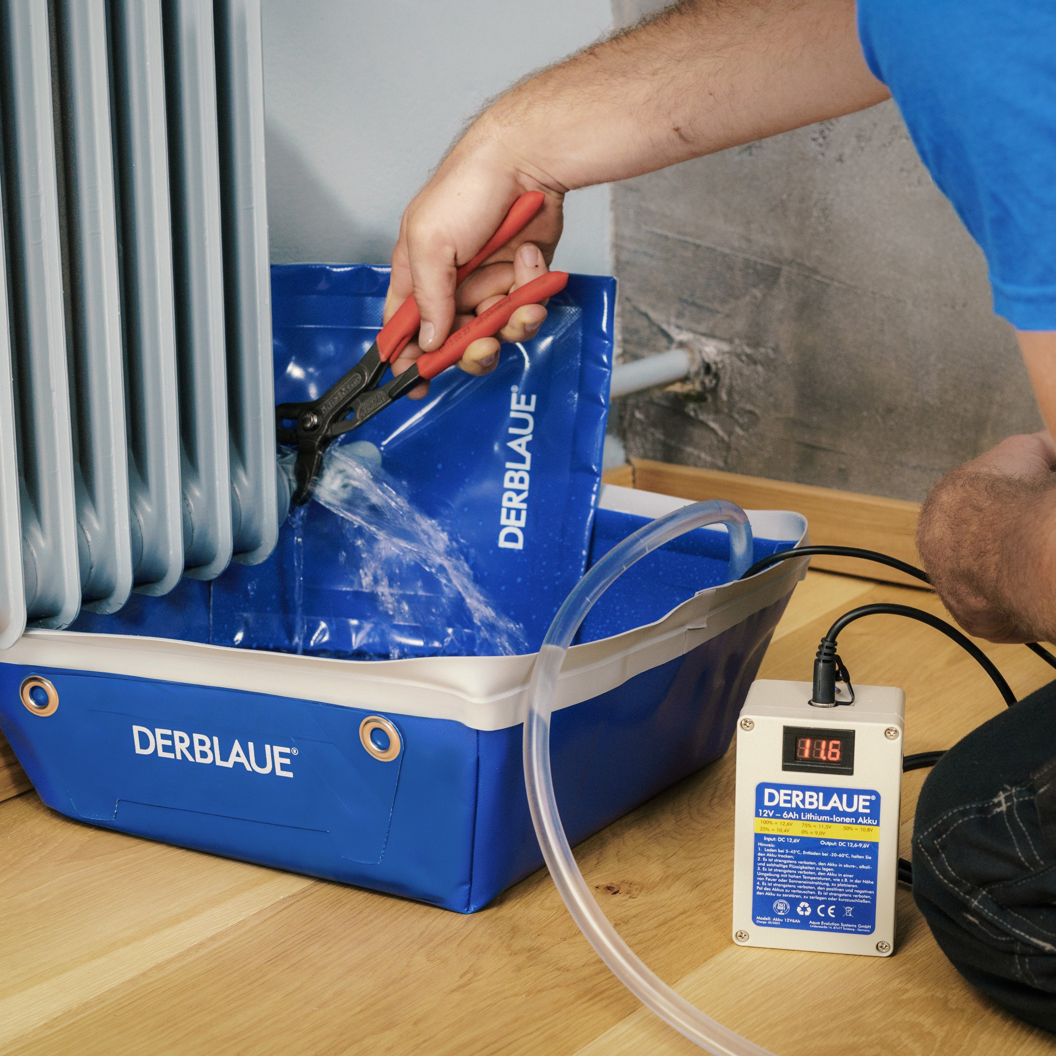 Anwendung Komplett-Set an Heizung